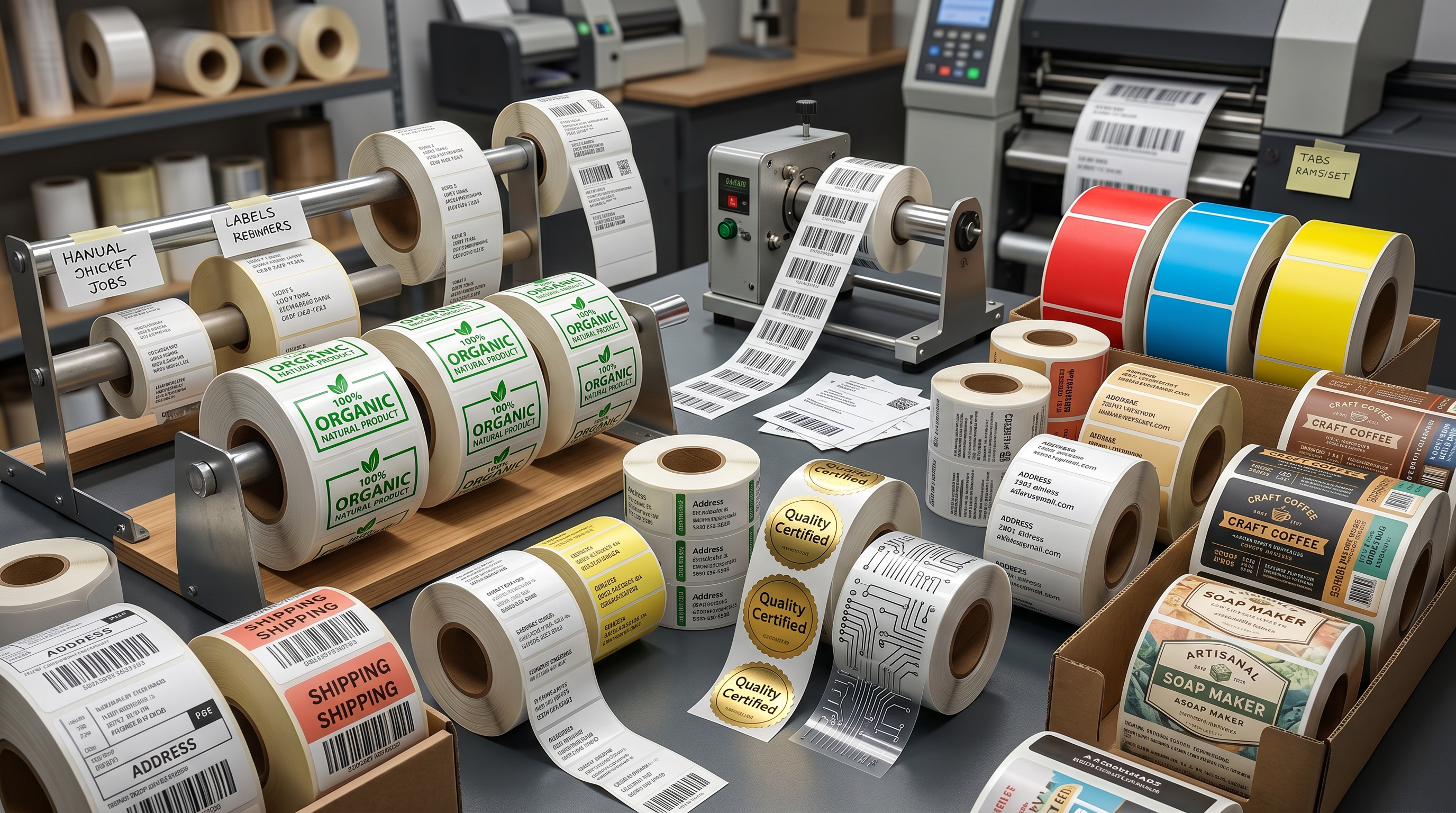 Professional product label and sticker printing by Verohs Printers Johannesburg