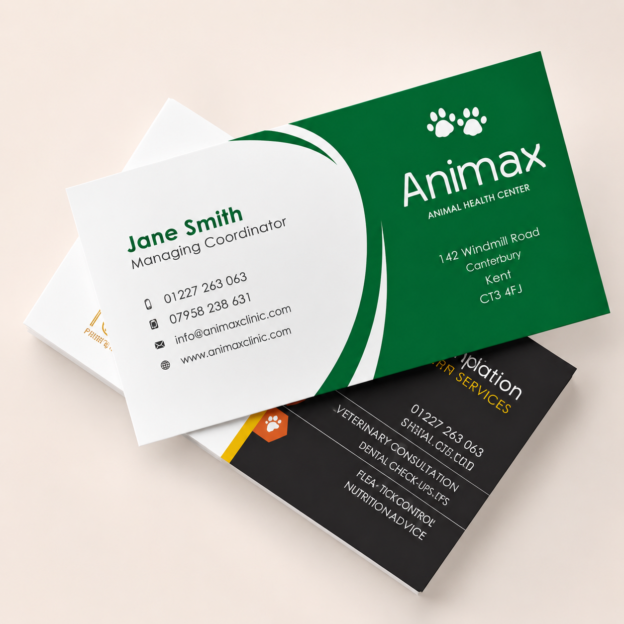 Business Cards — Verohs Printers Johannesburg