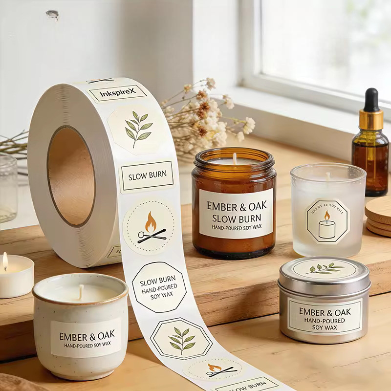 Candle Labels — Verohs Printers Johannesburg