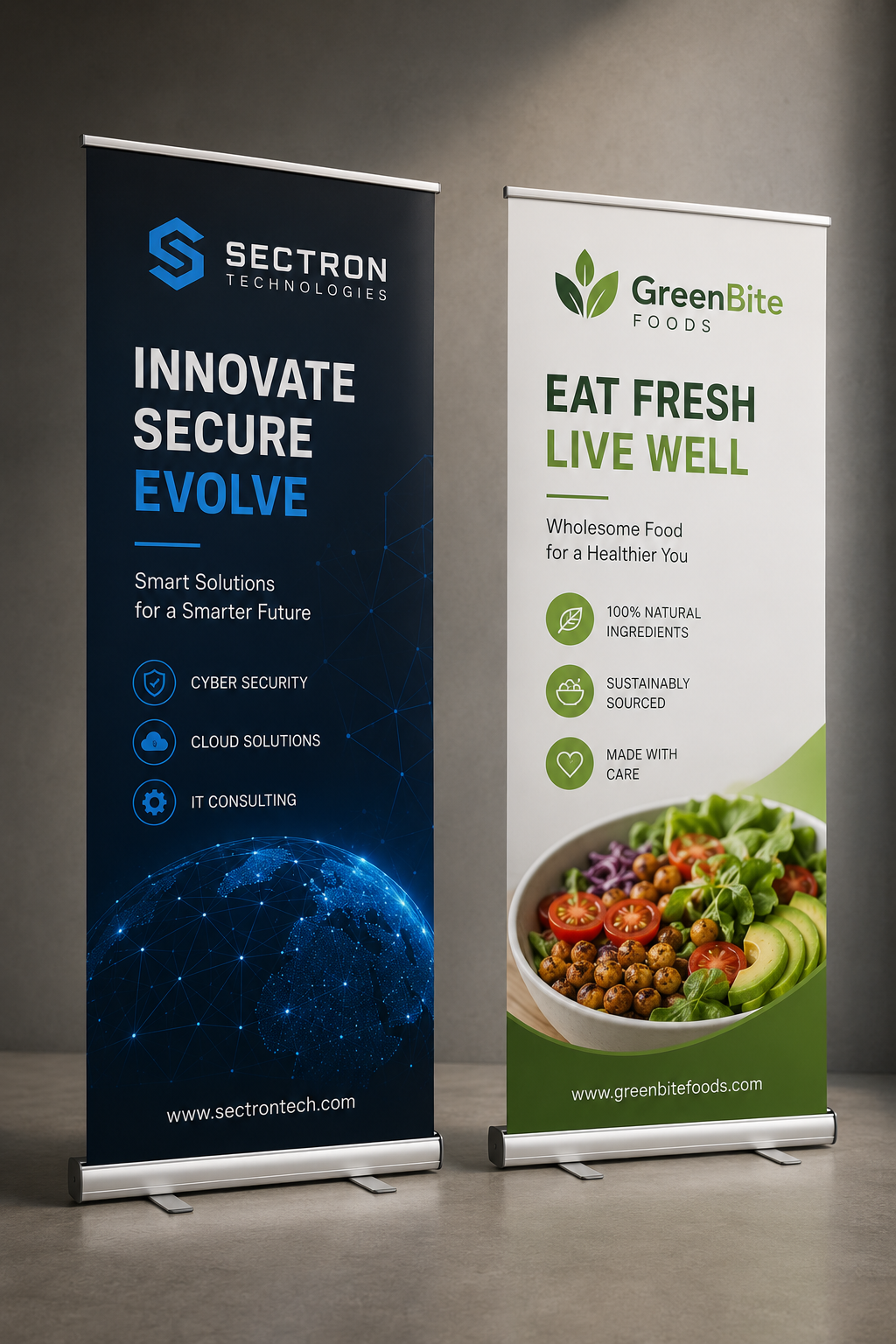 Pull-up Banners — Verohs Printers Johannesburg