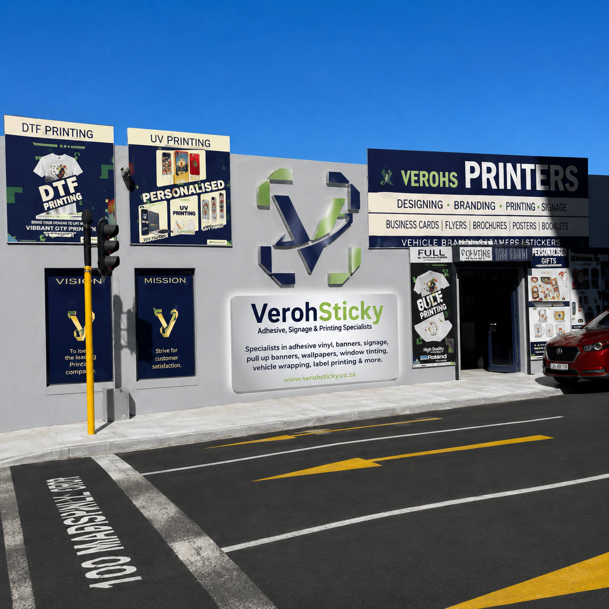Shop Signage — Verohs Printers Johannesburg