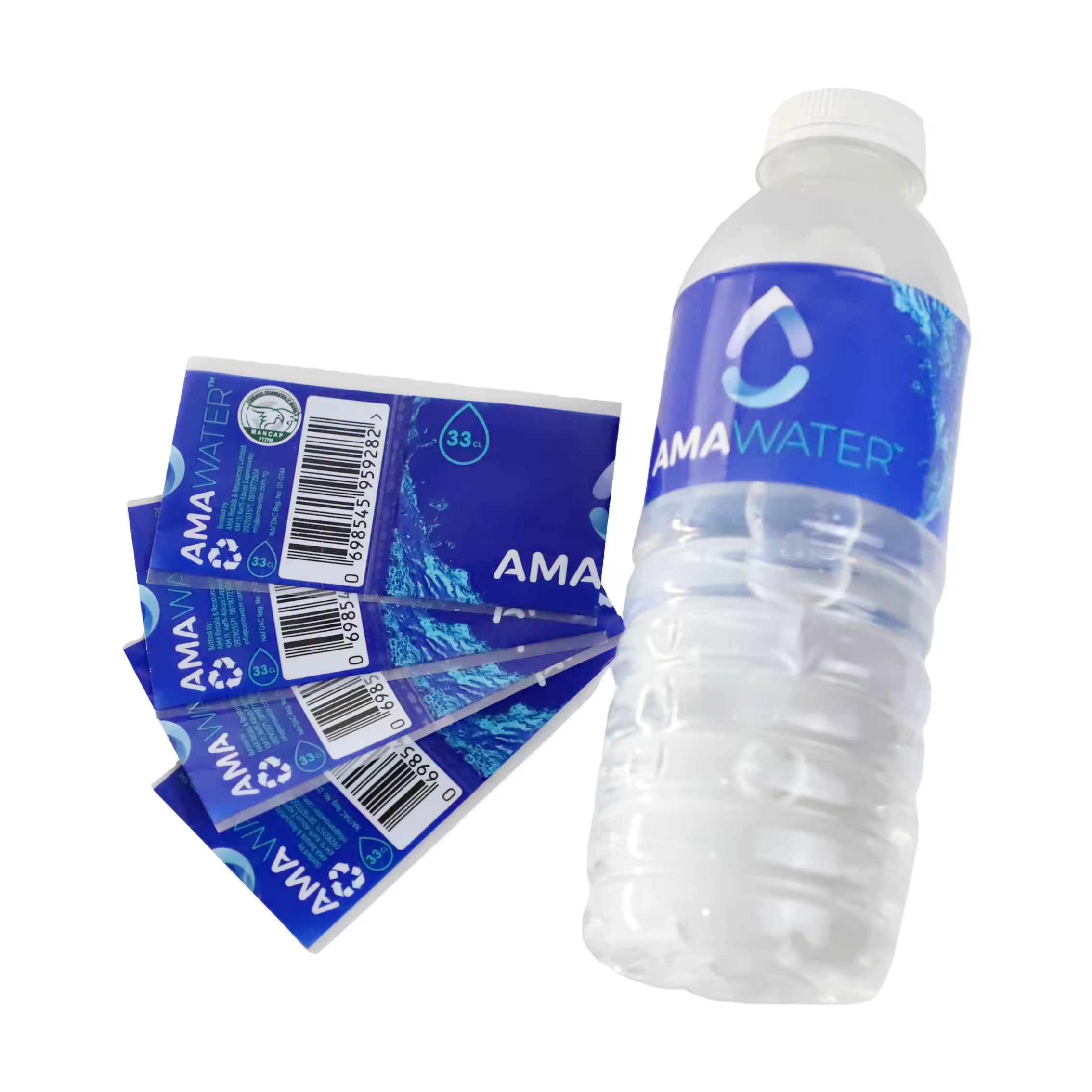 Water Labels — Verohs Printers Johannesburg
